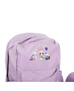 17 Inch Back pack Set - Labubu - Purple